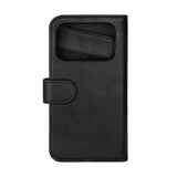 iPhone 17 Pro GEAR Faux Leather Flip Case - MagSafe Compatible - Black