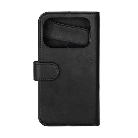 iPhone 17 Pro GEAR Faux Leather Flip Case - MagSafe Compatible - Black