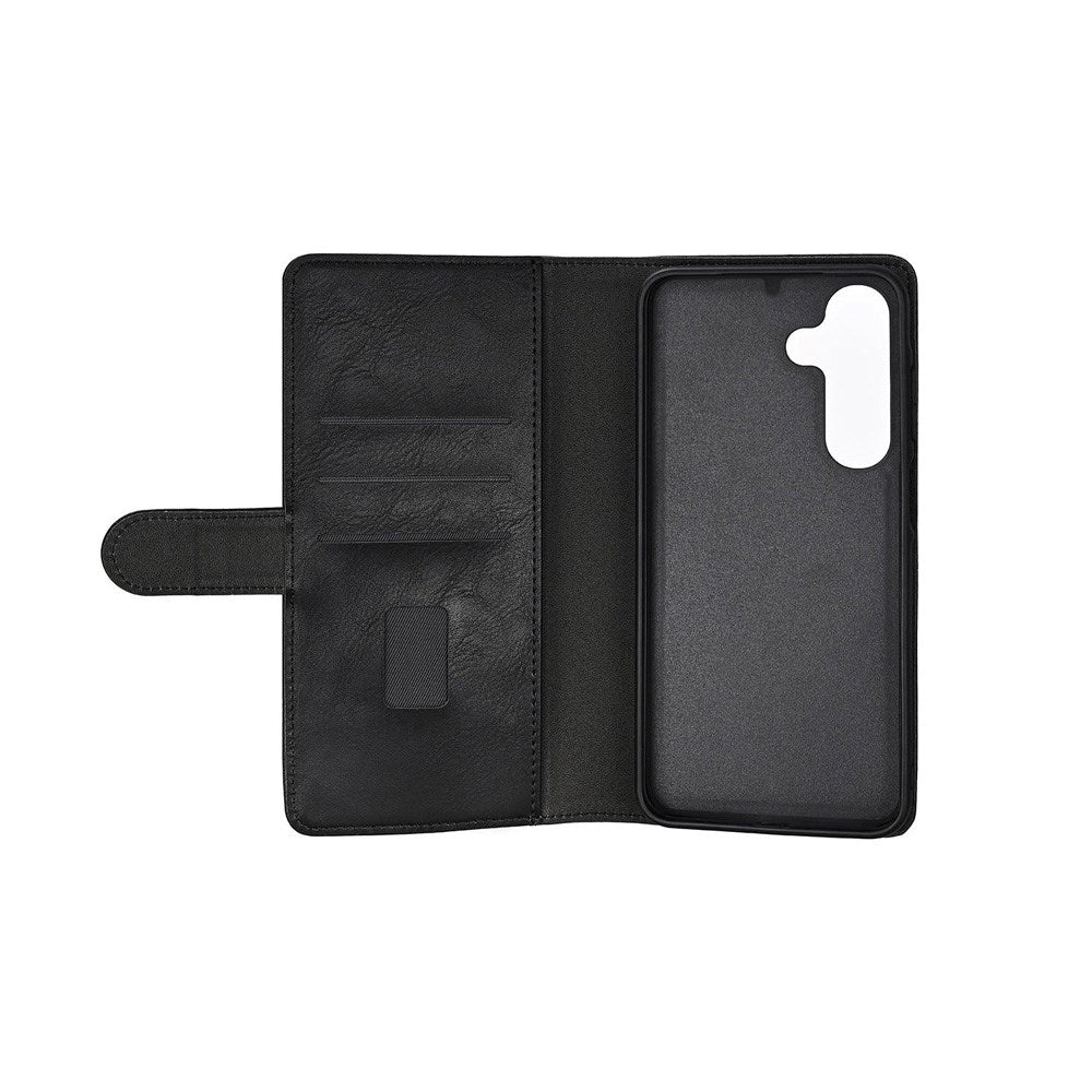 Samsung Galaxy S25 GEAR 2-in-1 Faux Leather Case with Card Holder - Black