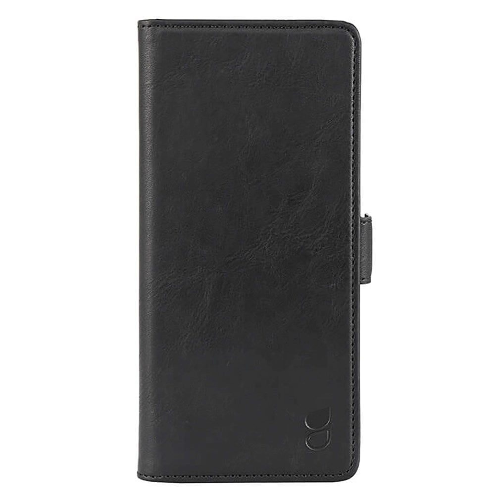 GEAR OnePlus 12R Leather Wallet Case - Black