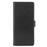 GEAR OnePlus 12R Leather Wallet Case - Black