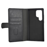 Samsung Galaxy S24 Ultra GEAR 2-in-1 Leather Wallet Case & Magnet - Black