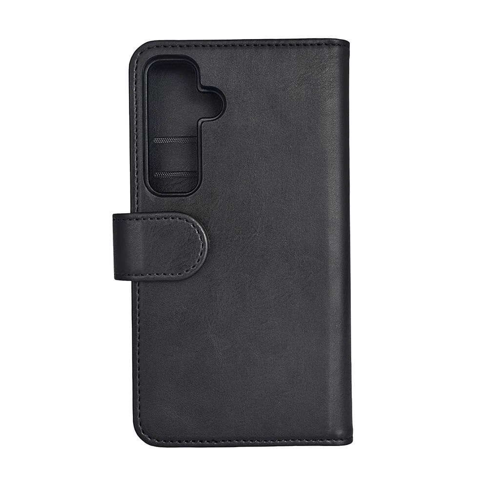 Samsung Galaxy S24+ (Plus) GEAR 2-in-1 Leather Wallet Case & Magnet - Black