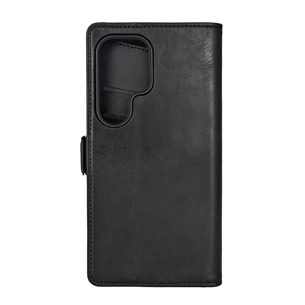 GEAR Samsung Galaxy S24 Ultra Leather Wallet Case - Black