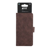 Samsung Galaxy S23+ (Plus) Gear Wallet - Leather Wallet Case - Brown