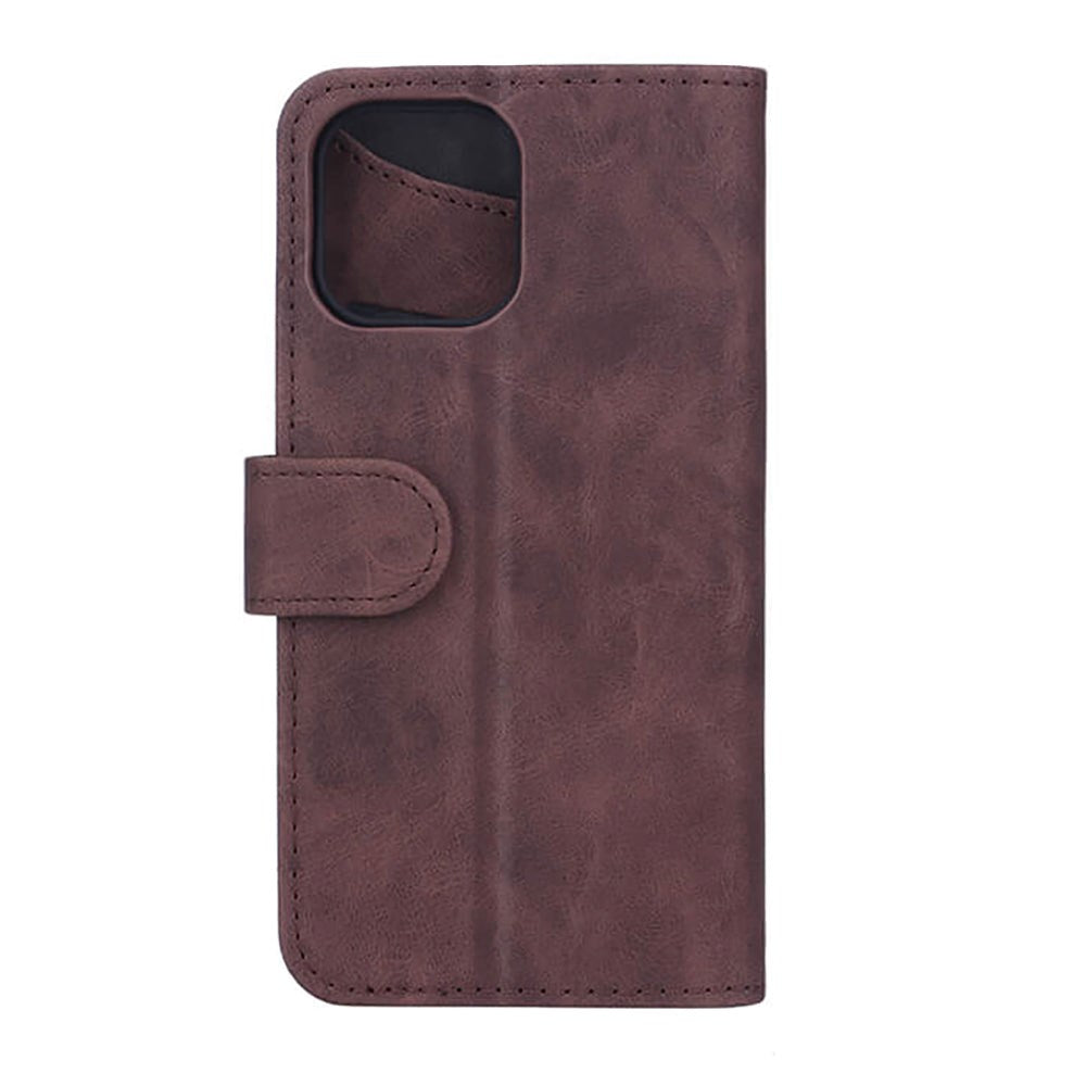 iPhone 14 Pro GEAR Leather Wallet Case - Brown