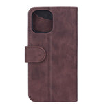 iPhone 14 Pro GEAR Leather Wallet Case - Brown