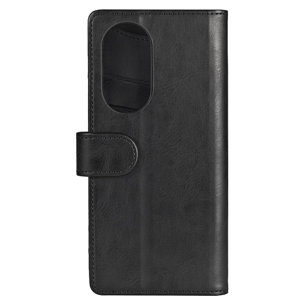 Motorola Edge 30 Pro Gear Wallet - Leather Wallet Case - Black