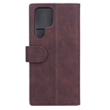 Samsung Galaxy S22 Ultra Gear Wallet - Leather Wallet Case - Brown