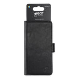 Samsung Galaxy S22 Gear Wallet - Leather Wallet Case - Black