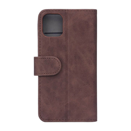 iPhone 11 GEAR Leather Wallet Case - Brown