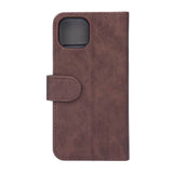 iPhone 13 Pro Max GEAR Leather Wallet Case - Brown