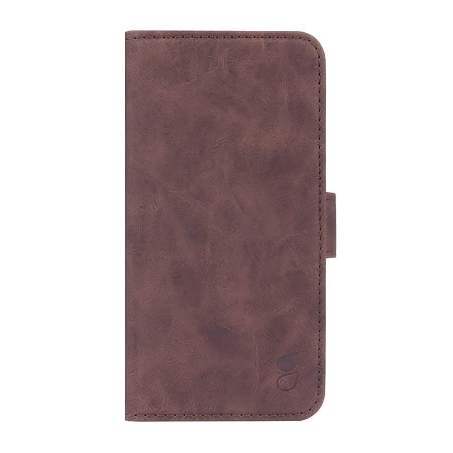 iPhone 13 Pro GEAR Leather Wallet Case - Brown