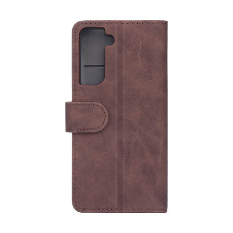 Samsung Galaxy S21 FE (5G) GEAR Leather Wallet Case - Brown