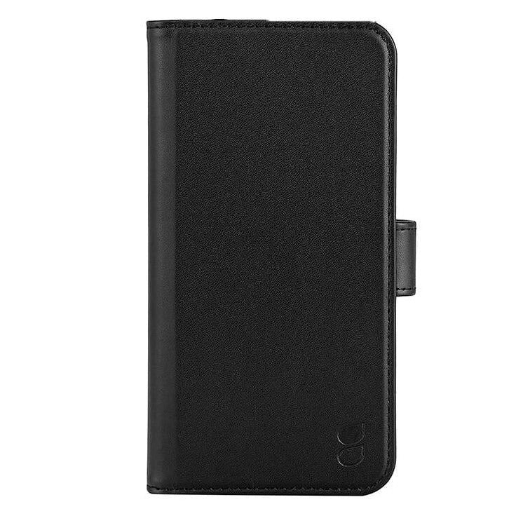 iPhone 13 Pro Max Gear Wallet - Leather Wallet Case - Black