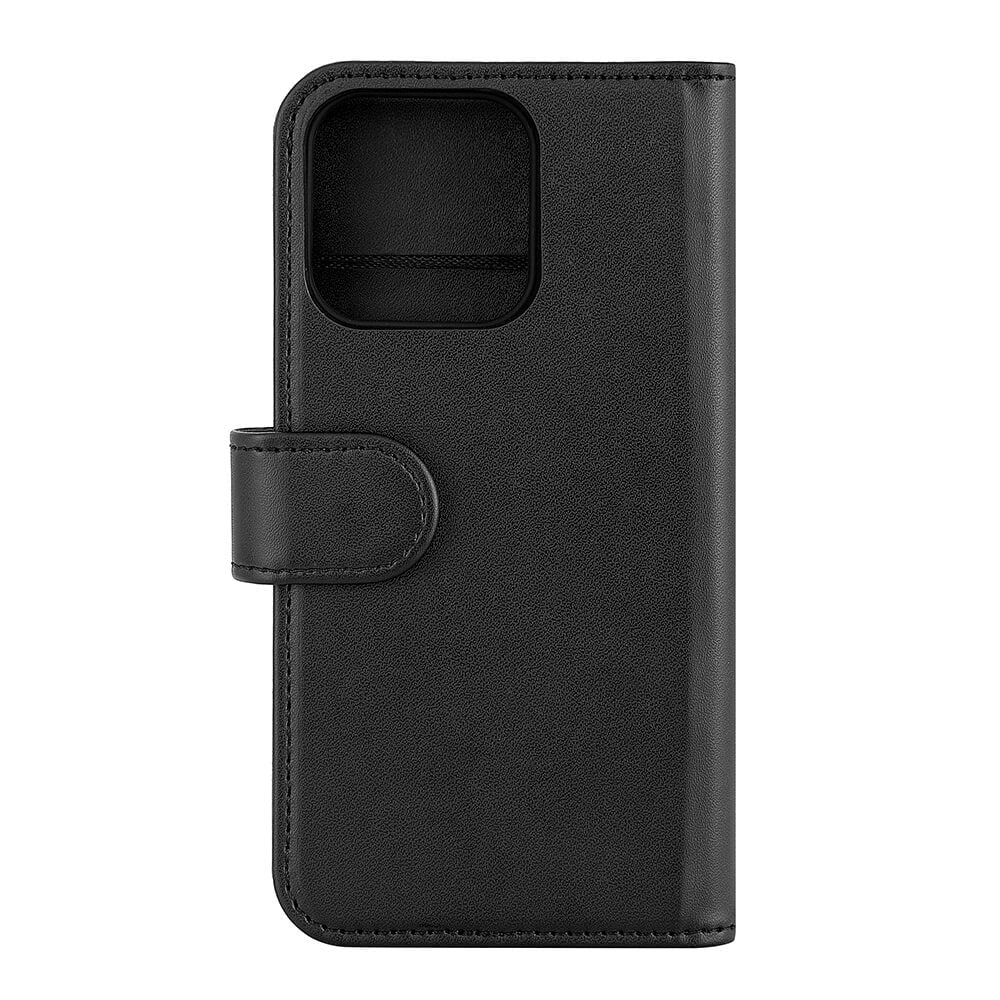 iPhone 13 Pro GEAR 2-in-1 Leather Wallet Case & Magnet - Black