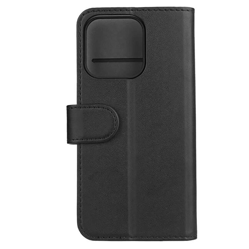 iPhone 13 Pro Gear Wallet - Leather Wallet Case - Black