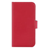 iPhone 13 Pro Max Gear Wallet - Leather Wallet Case - Red