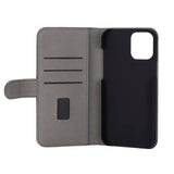 iPhone 12 Pro Max GEAR Leather Wallet Case - Black