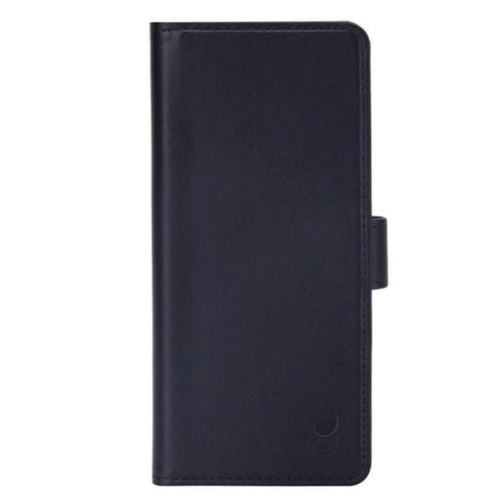 GEAR Wallet Motorola Edge Leather Case Black