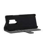 GEAR Wallet OnePlus 8 Pro Leather Case Black