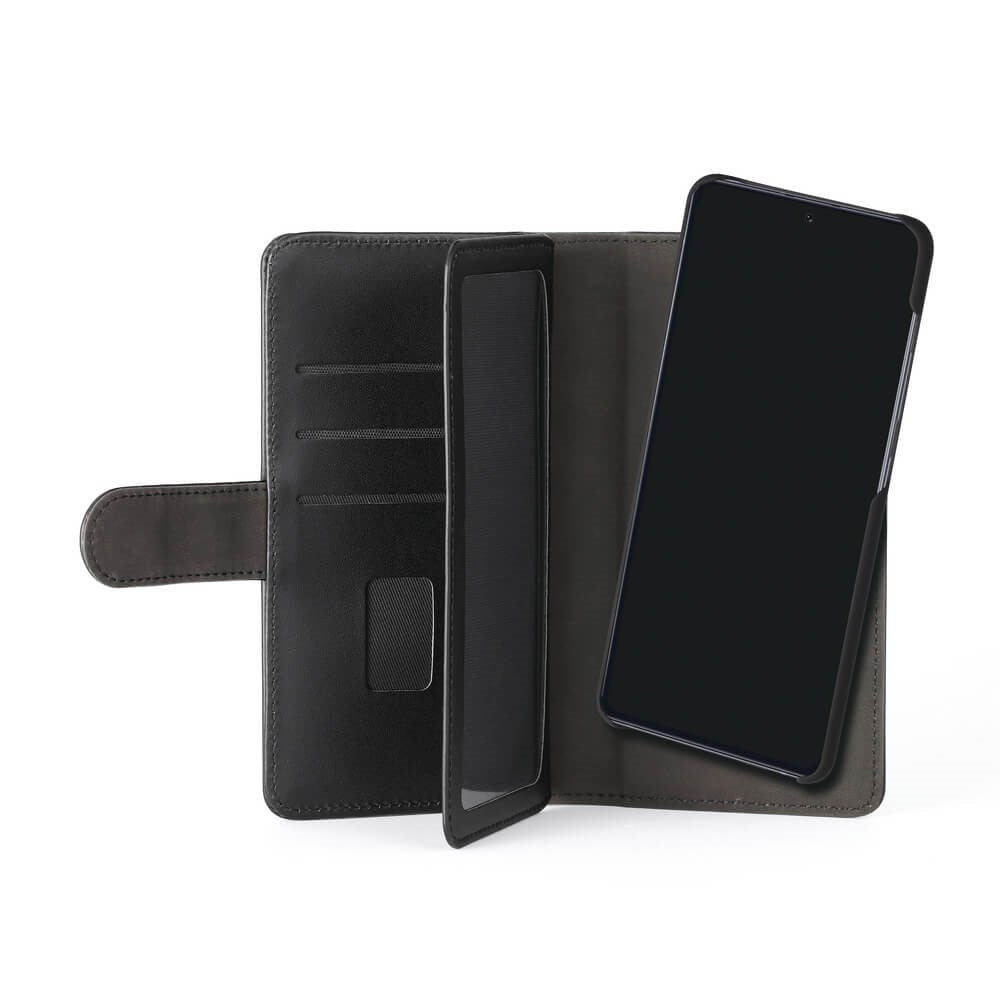 Samsung Galaxy A41 Gear Wallet 2in1 Magnet Case w. 7 Card Pockets - Black