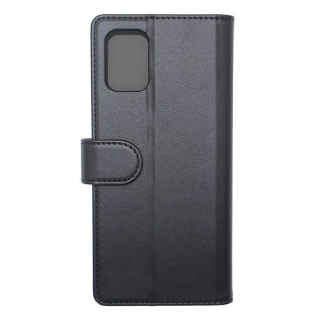 Samsung Galaxy A71 Gear Wallet - Leather Wallet Case - Black