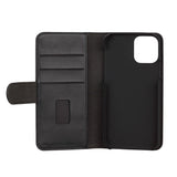 iPhone 11 Pro GEAR Leather Wallet Case & Magnet - Black