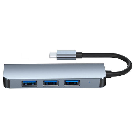 Tech-Protect 4in1 USB-C Multiport Hub - 4 x USB-A - Grey