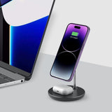 Tech-Protect A21 2-in-1 Wireless Charger 15W  - Black