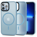 iPhone 13 Pro Max Tech-Protect Magmat Case - MagSafe Compatible - Matte Blue