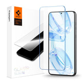 Samsung Galaxy S23 Spigen Glas.tr Screen Protection - Tempered Glass - Blue Edge