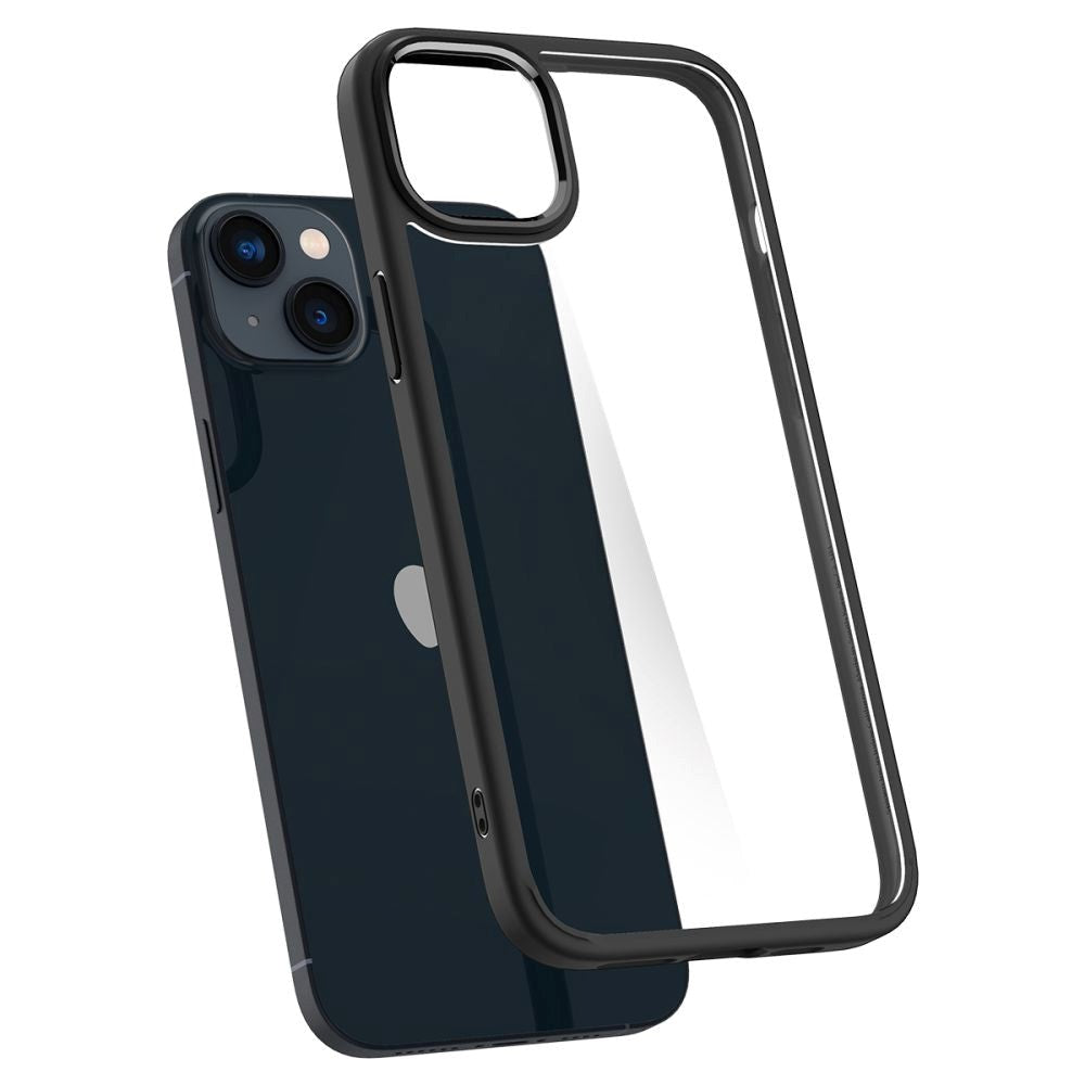 iPhone 14 Spigen Ultra Hybrid Case - Transparent / Black