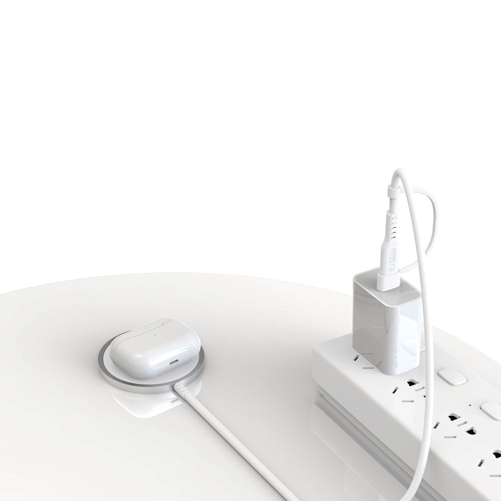 Tech-Protect QI15W-A26 Wireless Charger - MagSafe Compatible - White