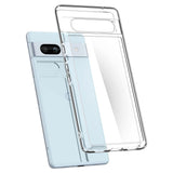 Google Pixel 7A Spigen Ultra Hybrid Case - Transparent