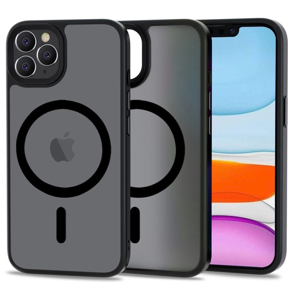 iPhone 11 Pro Max Tech-Protect Magmat Case - MagSafe Compatible - Matte Black