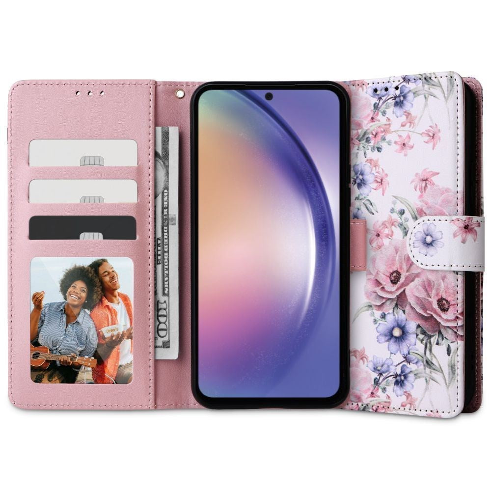 Samsung Galaxy A15 (5G) / A15 Tech-Protect Tech-Protect Wallet Case - Blossom Flower