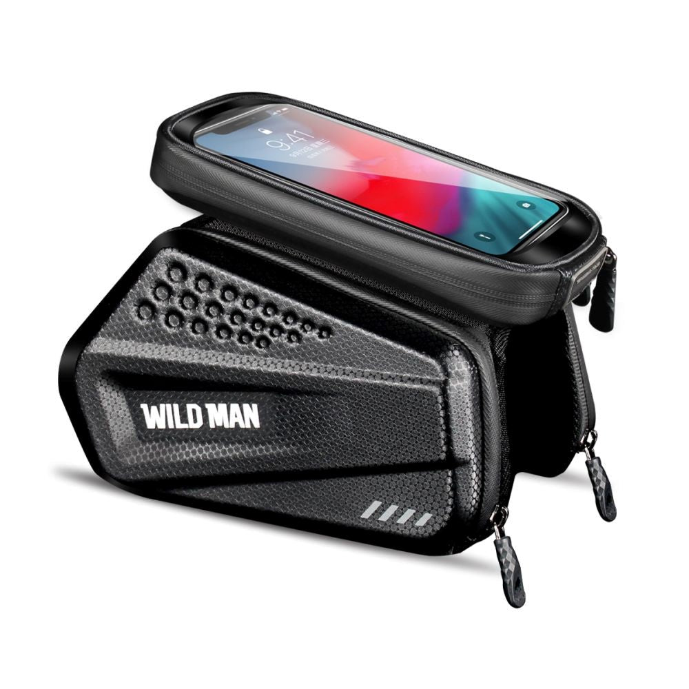 Sakwa Wildman Hardpouch - Bag for Bicycle - Mount XXL - Black