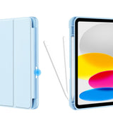 Tech-Protect iPad 10.9" (2022) SC Case w. Apple Pencil Holder - Light Blue