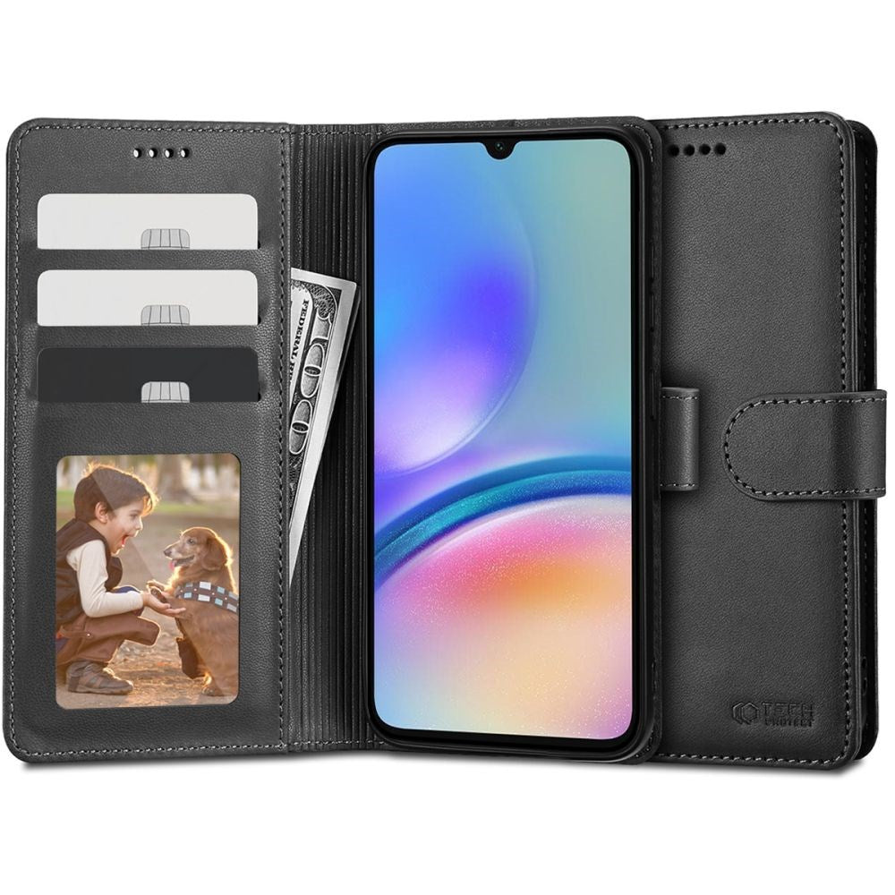 Samsung Galaxy A05s Tech-Protect Tech-Protect Wallet Case - Black