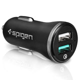 Spigen F27QC Car Charger 2x USB-A with QC 3.0 - Black