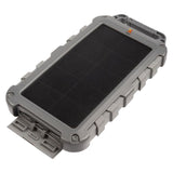 Xtorm Fuel Series FS405 20W Solar Charger PowerBank- 10000MAH - 2 x USB-A QC 3.0 / 1 x USB-C PD - Gray