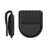 Raptic Anchor Silicone Case for AirTag with Clip - Black