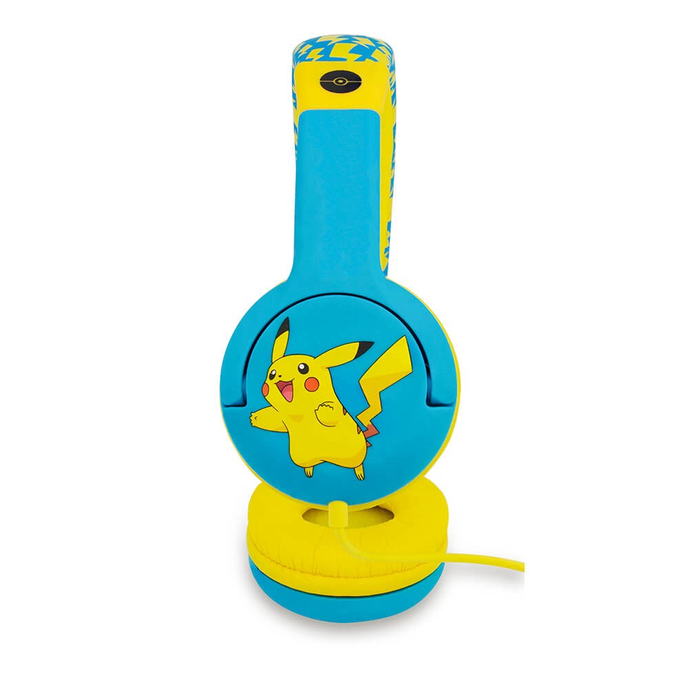 Pokémon Pikachu Kids Headset 3-7 Years - Max. 85dB - Blue / Yellow