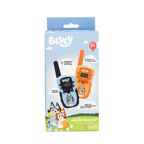 OTL BLUEY Digital Walkie Talkie Set - 2 pcs - Blue / Orange