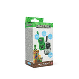 OTL MINECRAFT Digital Walkie Talkie Set - 2 pcs - Grey / Green