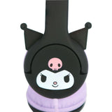 Kuromi OTL On-Ear Headphones for Kids with 3D Ears - Max. 85dB - Purple / Black