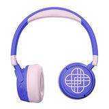 KPDH Wireless Children's Headset - On-Ear - Huntrix Symbol / Purple