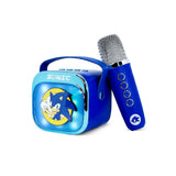 OTL SONIC Karaoke Set with Wireless Speaker & Microphone - Blue