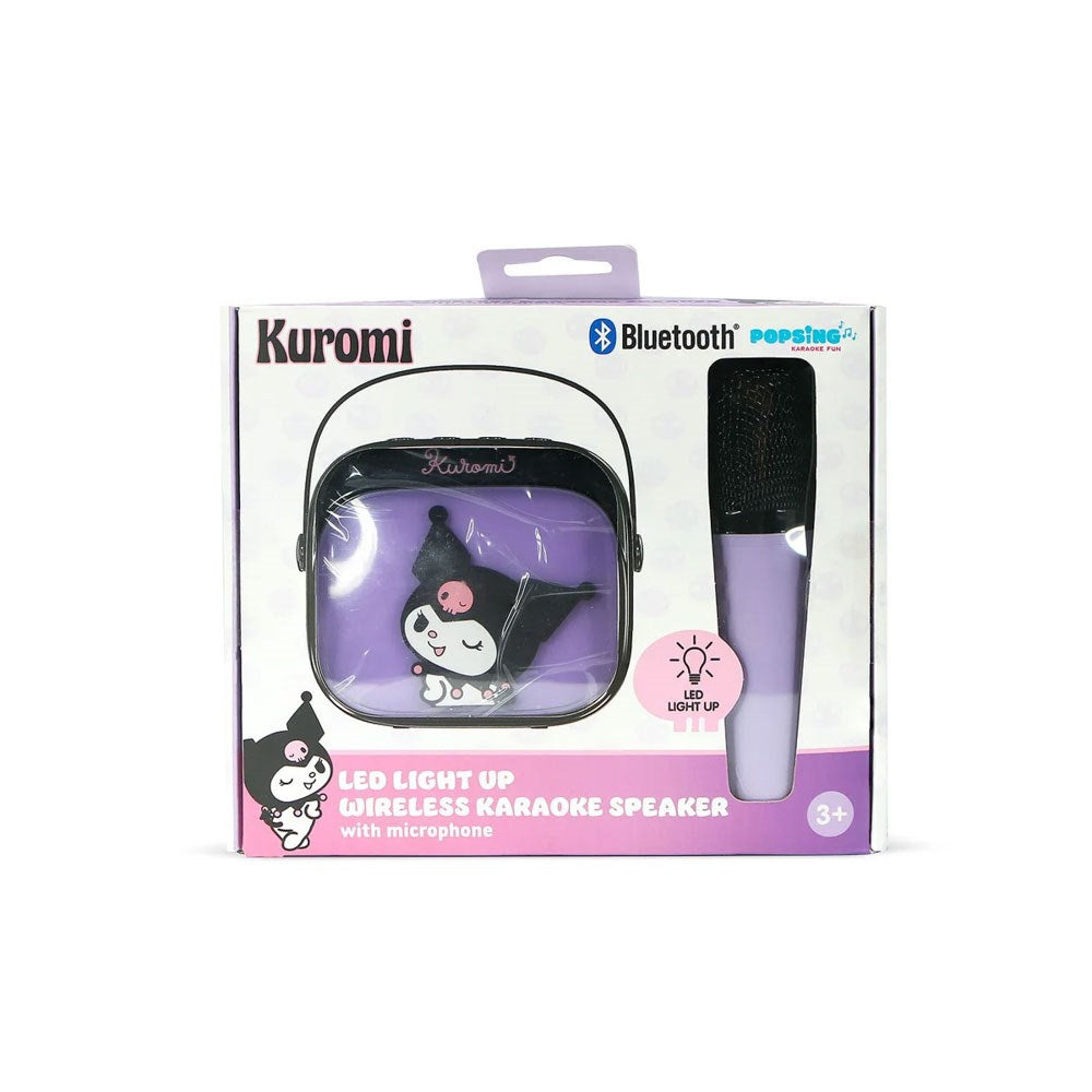 OTL KUROMI Karaoke Set with Wireless Speaker & Microphone - Purple